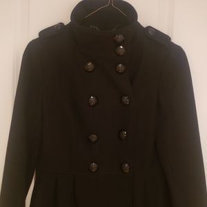 NWOT Stylish Military Coat With Buttons Details